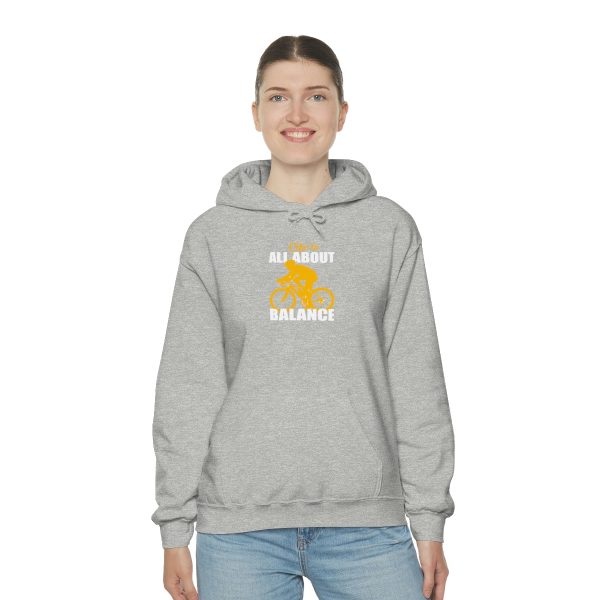 Life is all about balance - Unisex Heavy Blend™ Hooded Sweatshirt - Image 29