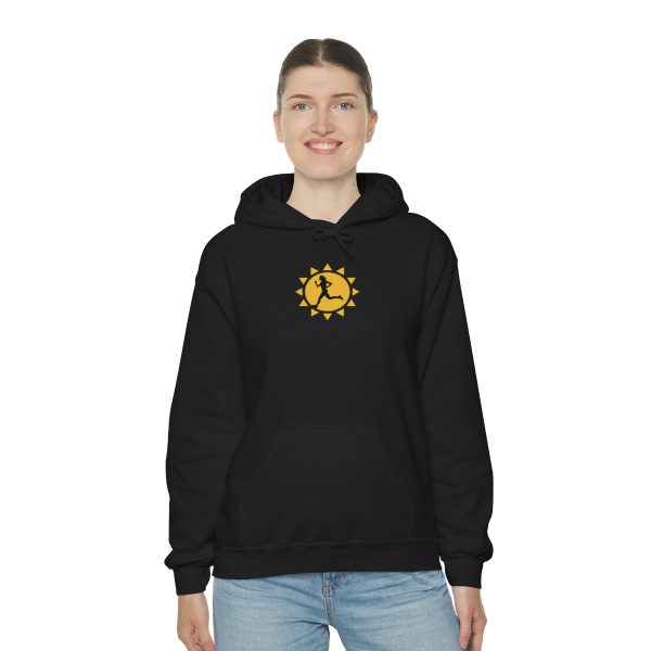 Female Runner Sun - Unisex Heavy Blend™ Hooded Sweatshirt - Image 20