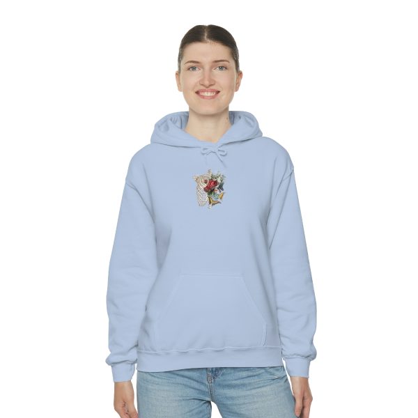 Flowerbones - Unisex Heavy Blend™ Hooded Sweatshirt - Image 44