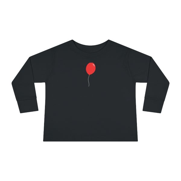 Red Balloon - Toddler Long Sleeve Tee - Image 2