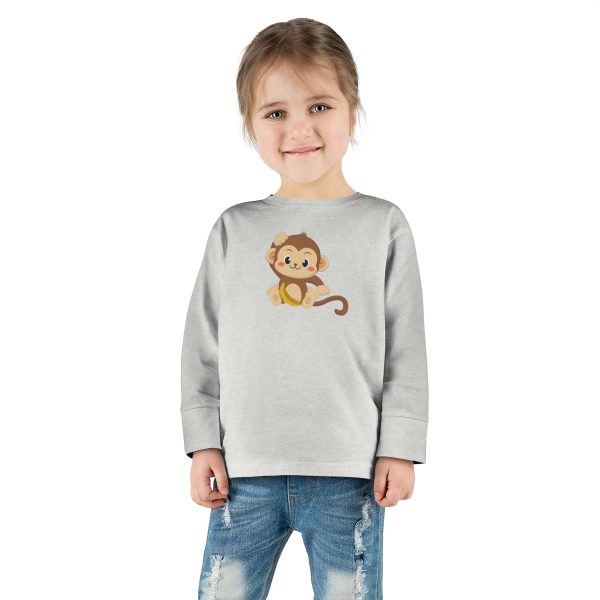 Monkey - Toddler Long Sleeve Tee - Image 9