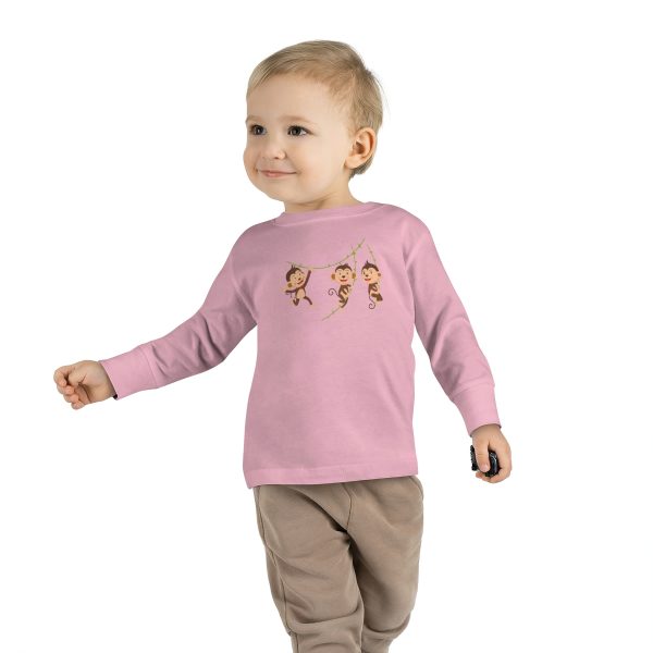 Monkeys - Toddler Long Sleeve Tee - Image 20