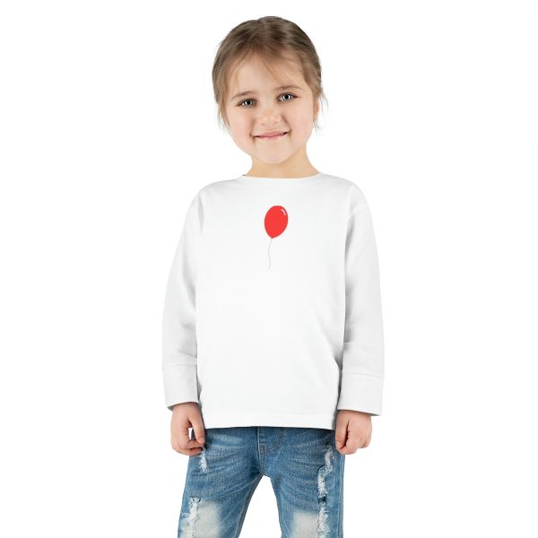 Red Balloon - Toddler Long Sleeve Tee - Image 6