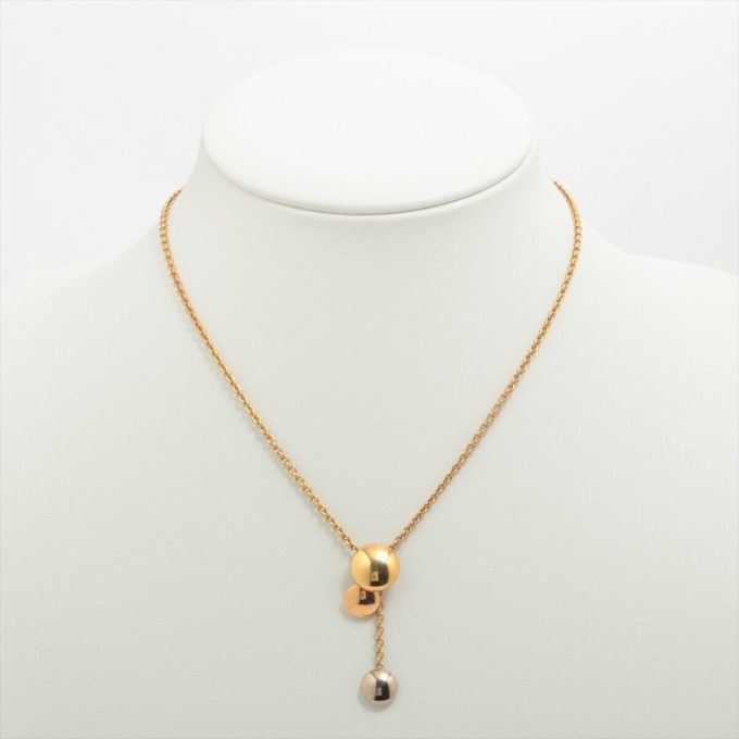 CARTIER Mixed Metal Trinity Necklace 750 11.8g - Image 5