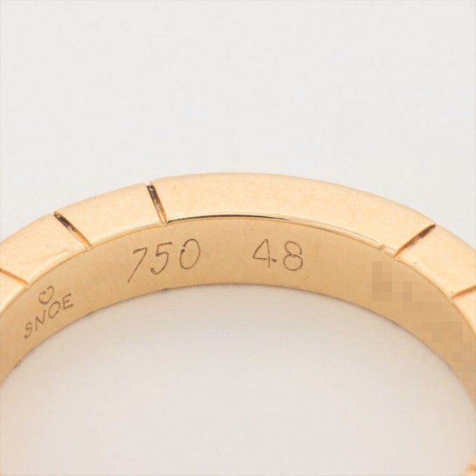 CARTIER Raniere Ring 750(YG) 5.2g Size 48 - Image 3