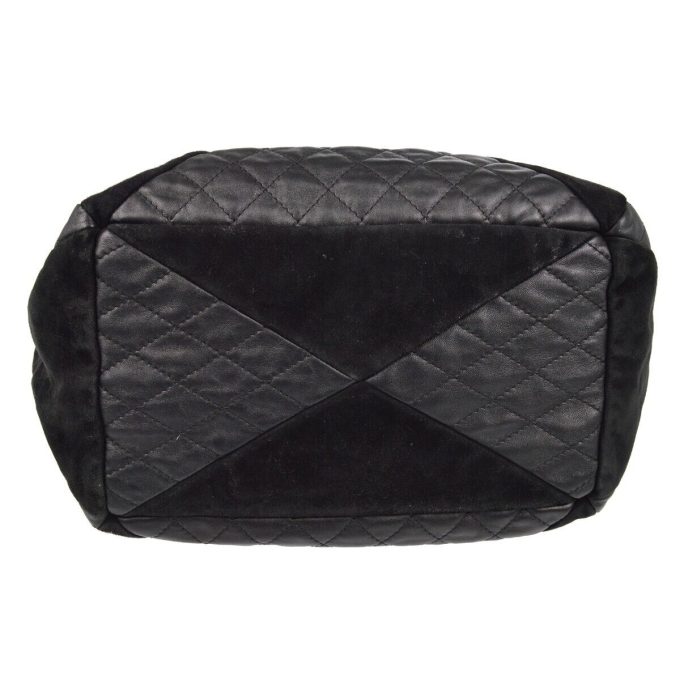 CHANEL Black Lambskin Suede Paris-Dallas Shoulder Bag XX01527 - Image 3