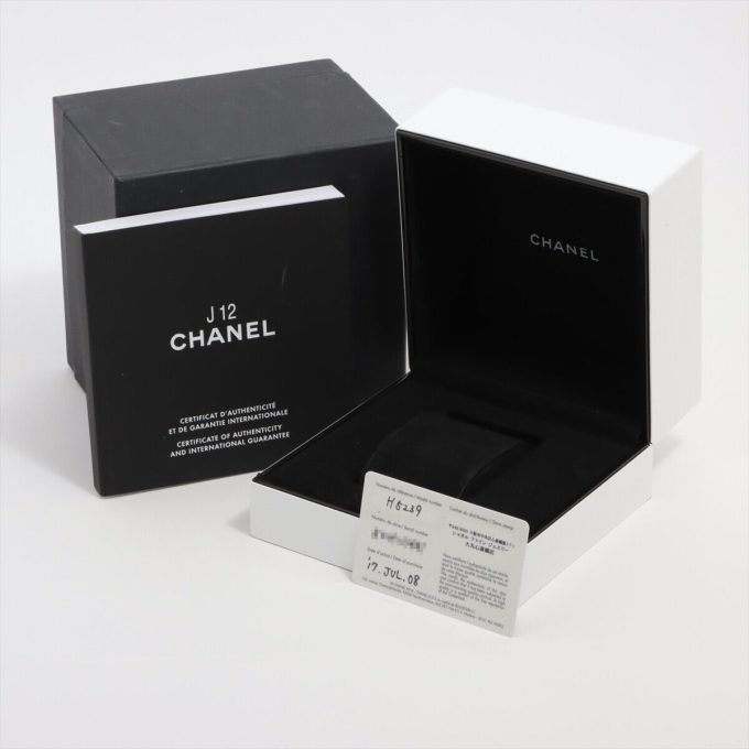 Chanel J12 H5239 SS×CE QZ White Dial - Image 9