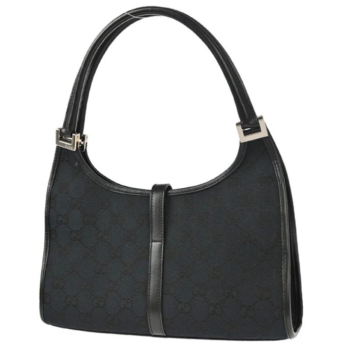 GUCCI Black GG Jackie Handbag - Image 2