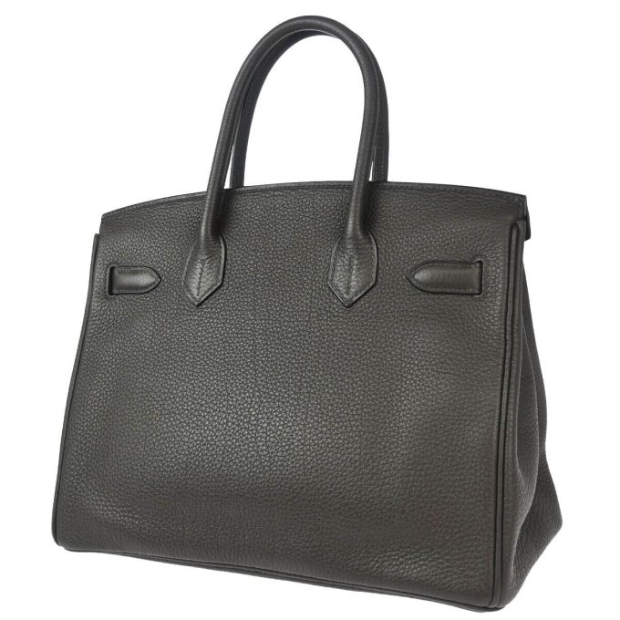 HERMÈS Graphite Togo Birkin 30 Handbag - Image 2