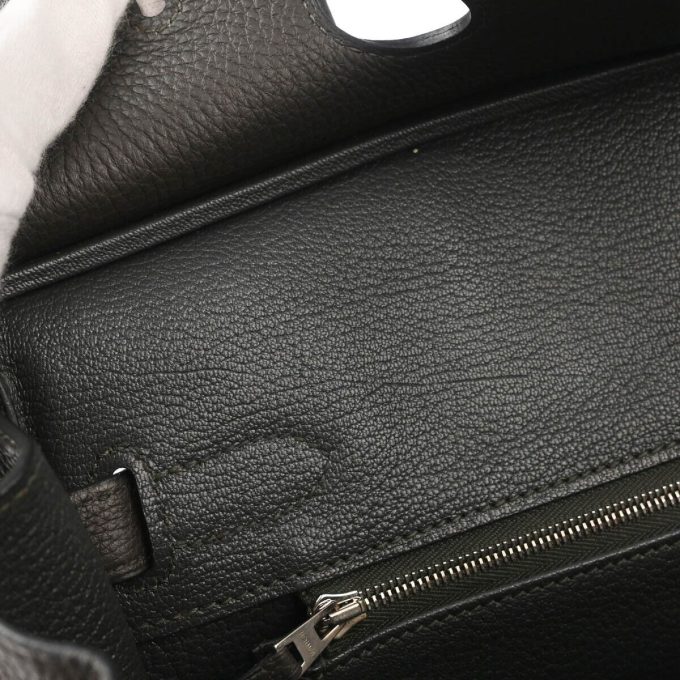 HERMÈS Graphite Togo Birkin 30 Handbag - Image 9