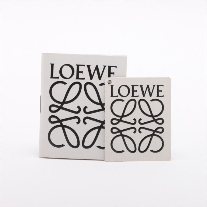 LOEWE Pebble Buckets Leather 2 Way Handbag - Beige - Image 9