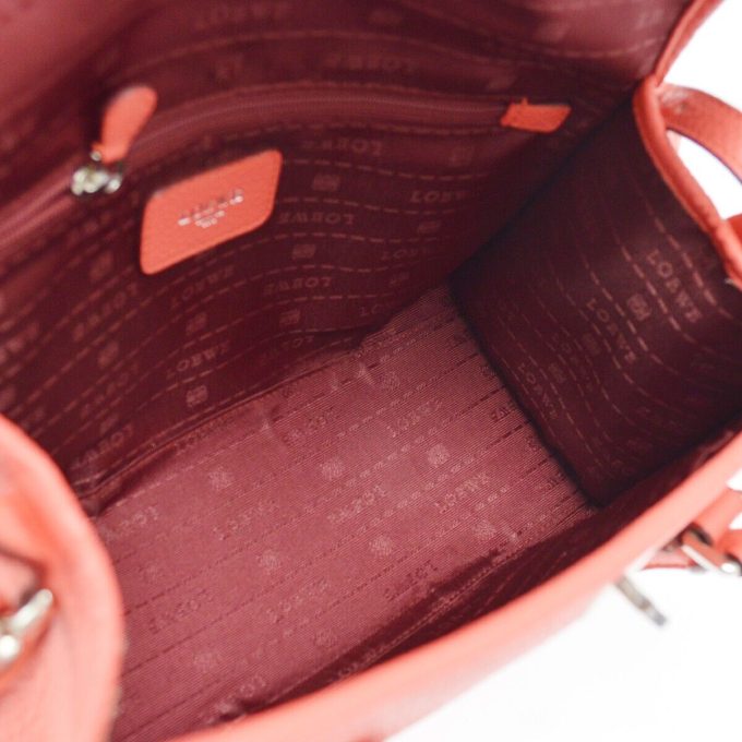 LOEWE Vermillion Alamo 28 2way Handbag 061112 XX01534 - Image 6