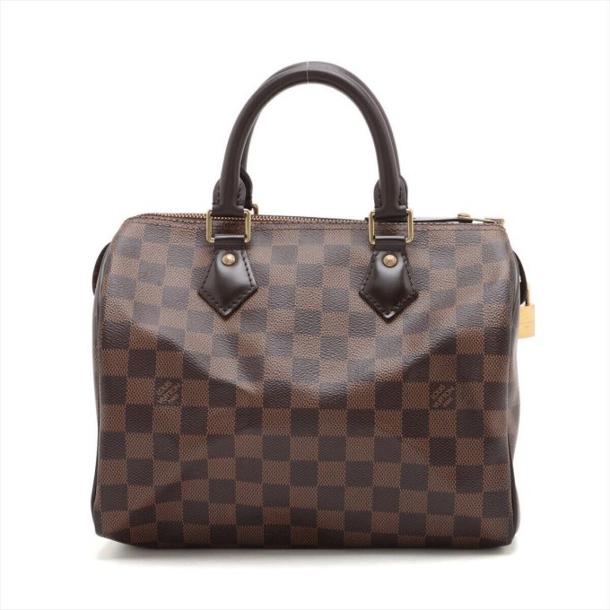 LOUIS VUITTON Brown Damier Speedy 25 N41365 Handbag