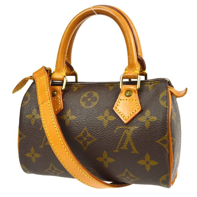 LOUIS VUITTON Mini Speedy 2way Handbag Monogram M41534 TH0996 - Image 2