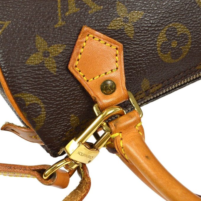 LOUIS VUITTON Mini Speedy 2way Handbag Monogram M41534 TH0996 - Image 5