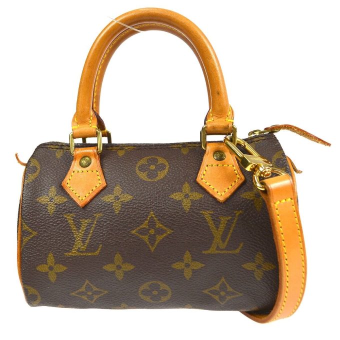 LOUIS VUITTON Mini Speedy 2way Handbag Monogram M41534 TH0996