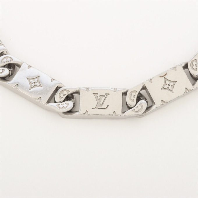 LOUIS VUITTON Monogram Bracelet GP Silver - M0921L/AK2203 - Image 2