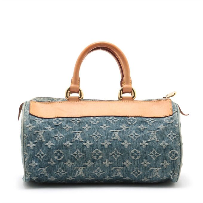 LOUIS VUITTON Monogram Denim Neo Speedy M95019 [Blue] - Image 2