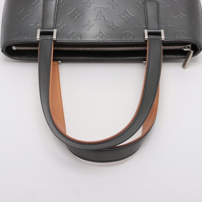 LOUIS VUITTON Monogram Mat Stockton M55112 Backpack - Image 5