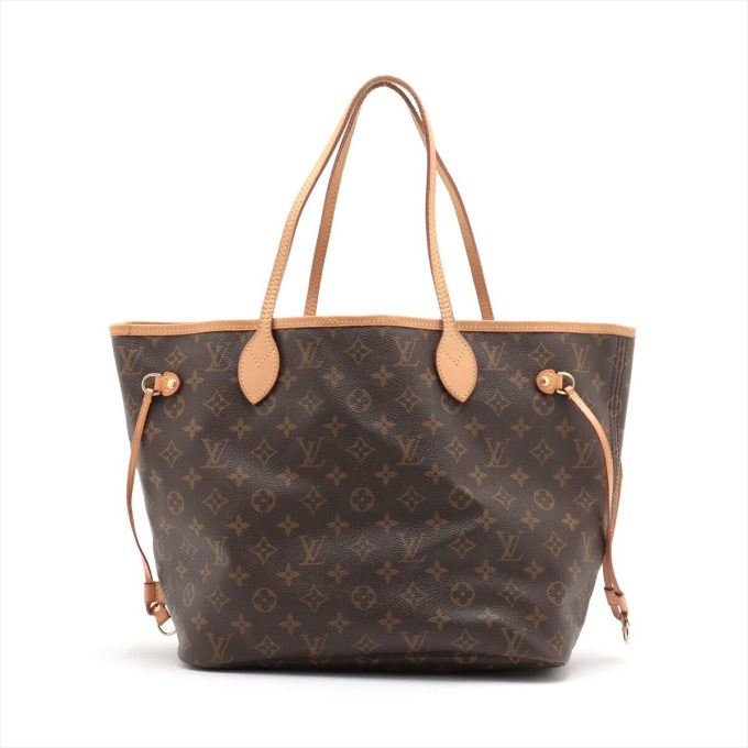 LOUIS VUITTON Monogram Neverfull MM Tote Bag M40156