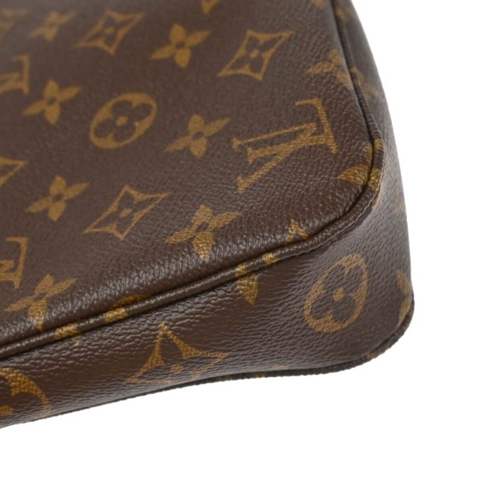 LOUIS VUITTON Monogram Pochette Accessoires NM Handbag M40712 Maple - Image 7