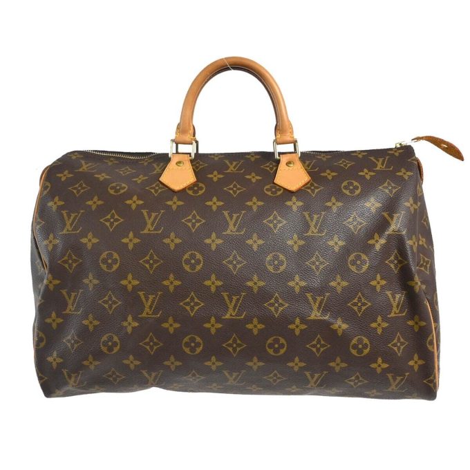 LOUIS VUITTON Monogram Speedy 40 Duffle Handbag M41522 XX22517