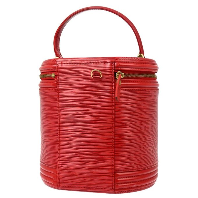 LOUIS VUITTON RED EPI CANNES VANITY BAG M48037 - Image 2