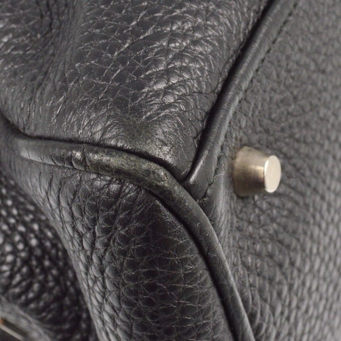 PRADA Black Leather Tote Handbag - XX00875 - Image 4