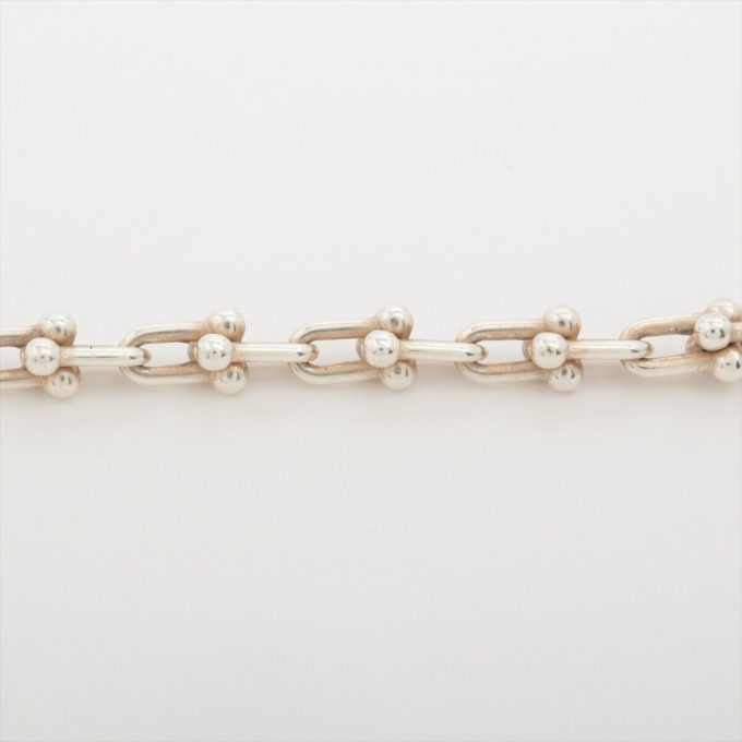 TIFFANY: 925 Silver Micro Link Bracelet 6.8g - Image 2