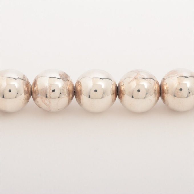 TIFFANY: Hardware Ball Bracelet 925 Silver 29.3g - Image 2