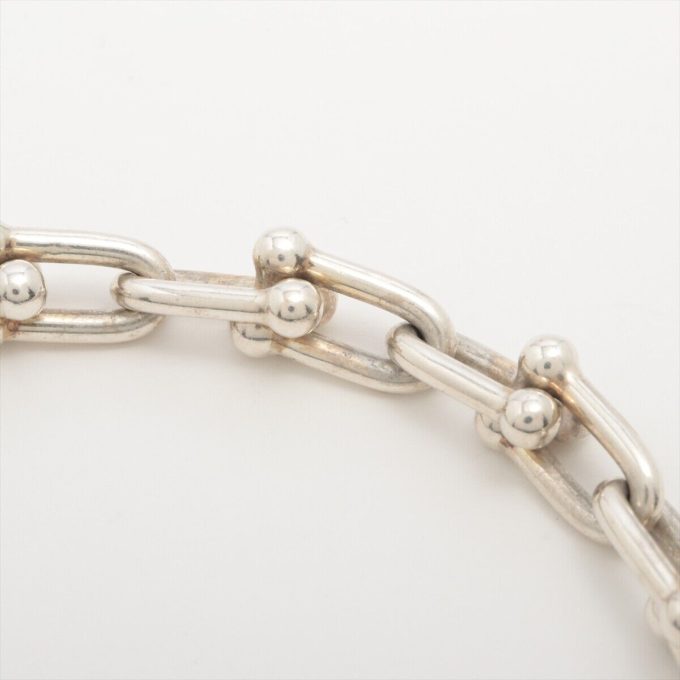 TIFFANY HARDWARE Small Link Bracelet 925 Silver 18g - Image 3