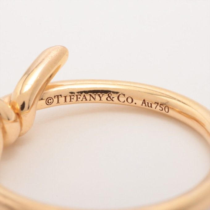 TIFFANY KNOT RING 750(YG) 3.4g - Image 3