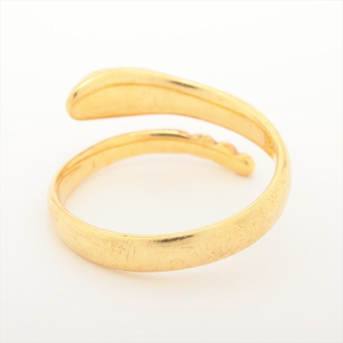 TIFFANY Snake Ring YG 750 Gold 3.9g - Image 2