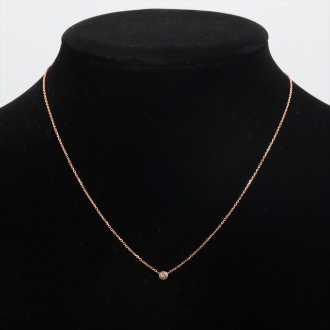 CARTIER Diamond Necklace 750(PG) 2.2g CRB7224516 - Image 5