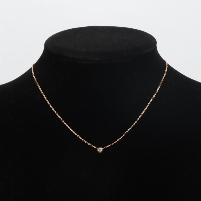 CARTIER Diamond Necklace 750(YG) 2.9g - Image 5