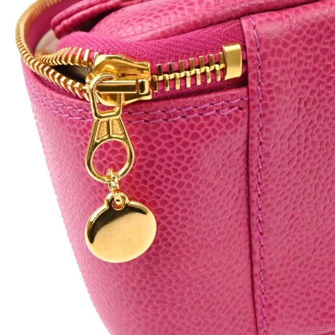 CHANEL Pink CALFSKIN Timeless Vanity Handbag 114849 - Image 7