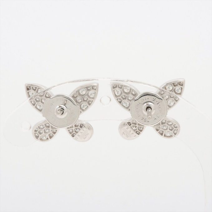 GRAFF Butterfly Pavé Diamond Piercing Jewelry 750(WG) 4.2g - Image 3