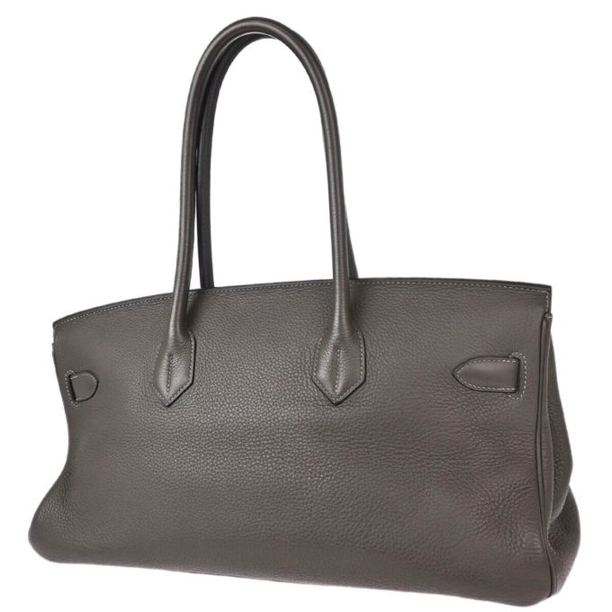 HERMES Taurillon Clemence Shoulder Birkin Bag 131A □M - Image 2