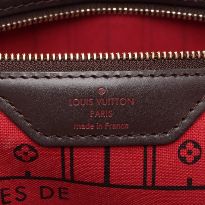 LOUIS VUITTON Damier Neverfull MM N51105 Tote Bag - Image 9