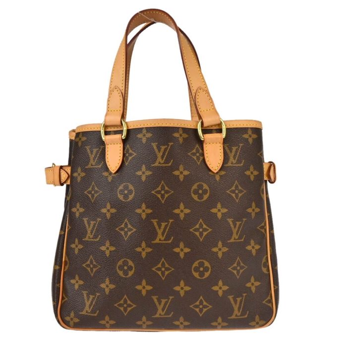 LOUIS VUITTON Monogram Batignolles Tote Handbag M51156 VI2068