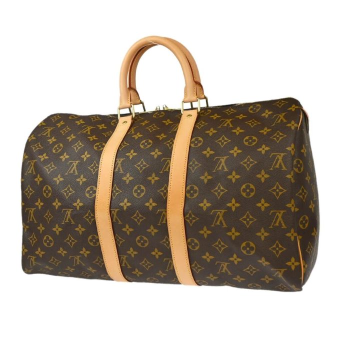 LOUIS VUITTON Monogram Keepall 45 Duffle Handbag M41428 - Image 2