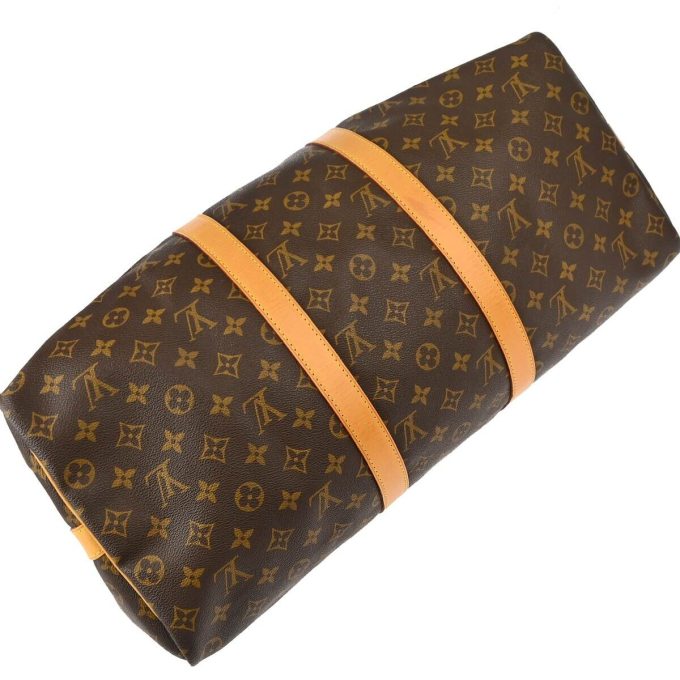 LOUIS VUITTON Monogram Keepall Bandouliere 50 Duffle Bag M41416 - TH0968 XX23181 - Image 5