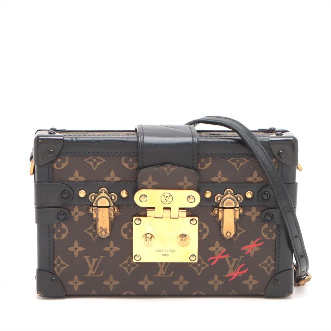 LOUIS VUITTON Monogram Petite Malle M45943 Clutch Bag