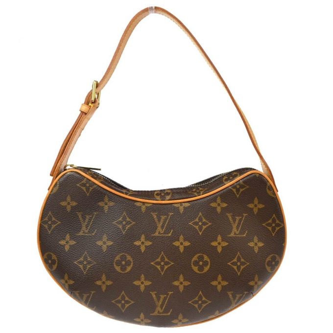 LOUIS VUITTON Monogram Pochette Croissant Handbag M51510 MI0014