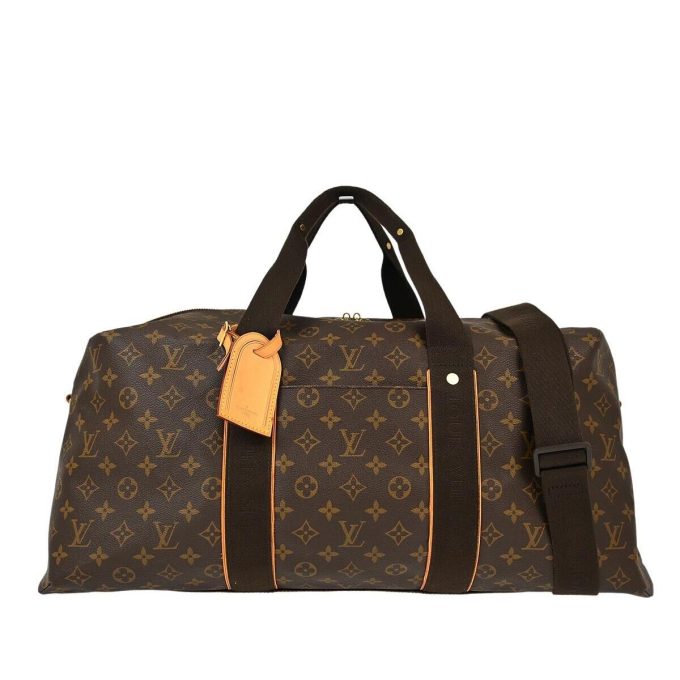 LOUIS VUITTON Monogram Weekender GM Duffle Bag M40477 DU2161 XX91289