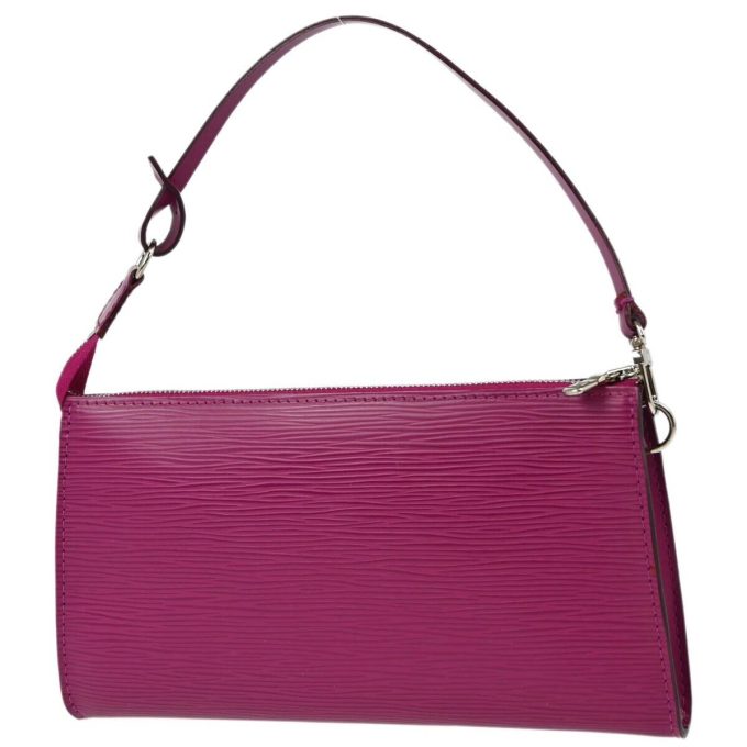 LOUIS VUITTON Purple Epi Pochette Accessoires Pouch Bag - Image 2