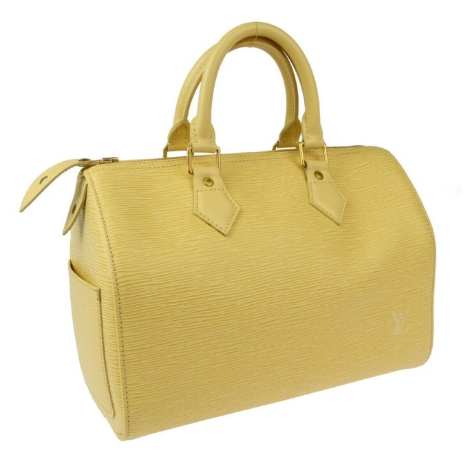 LOUIS VUITTON Vanilla Epi Speedy 25 Handbag M4301A SP1010 - Image 2