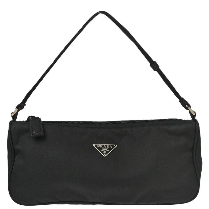 PRADA Black Nylon Handbag 29 - Style 124400