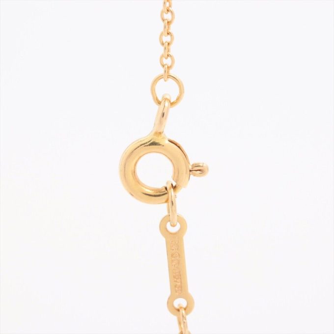 TIFFANY LOVING HEART NECKLACE 750(YG) 2.6g - Image 3