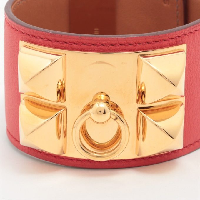 HERMÈS Orange Collier de Chien Q:2013 Bracelet - Image 3